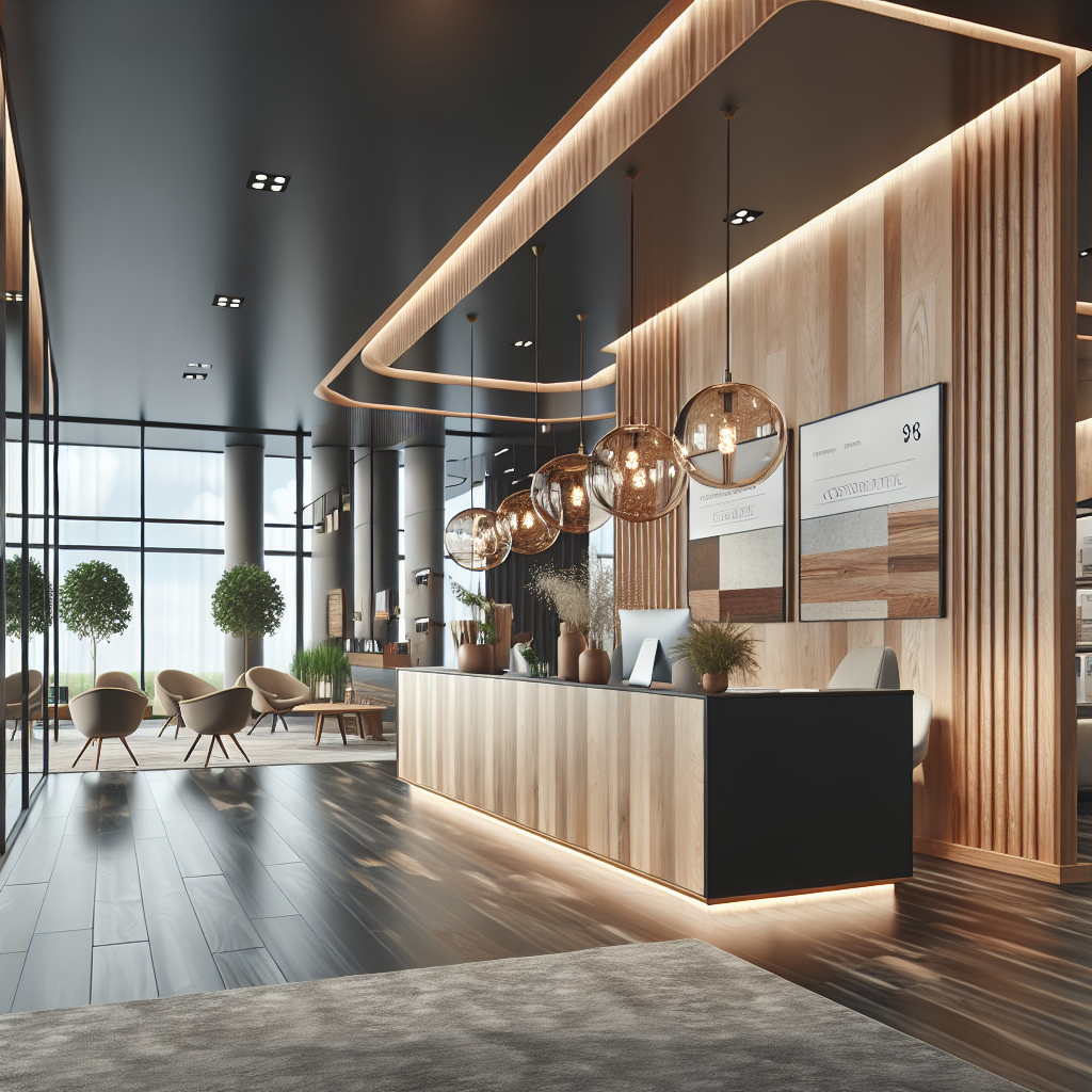 Summit Real Estate Management office showcasing professional workspace